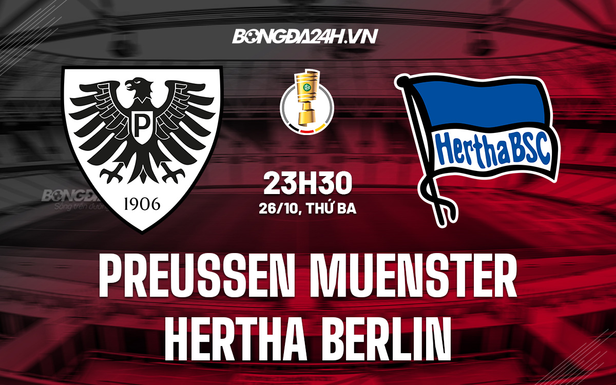 Preussen Muenster vs Hertha Berlin