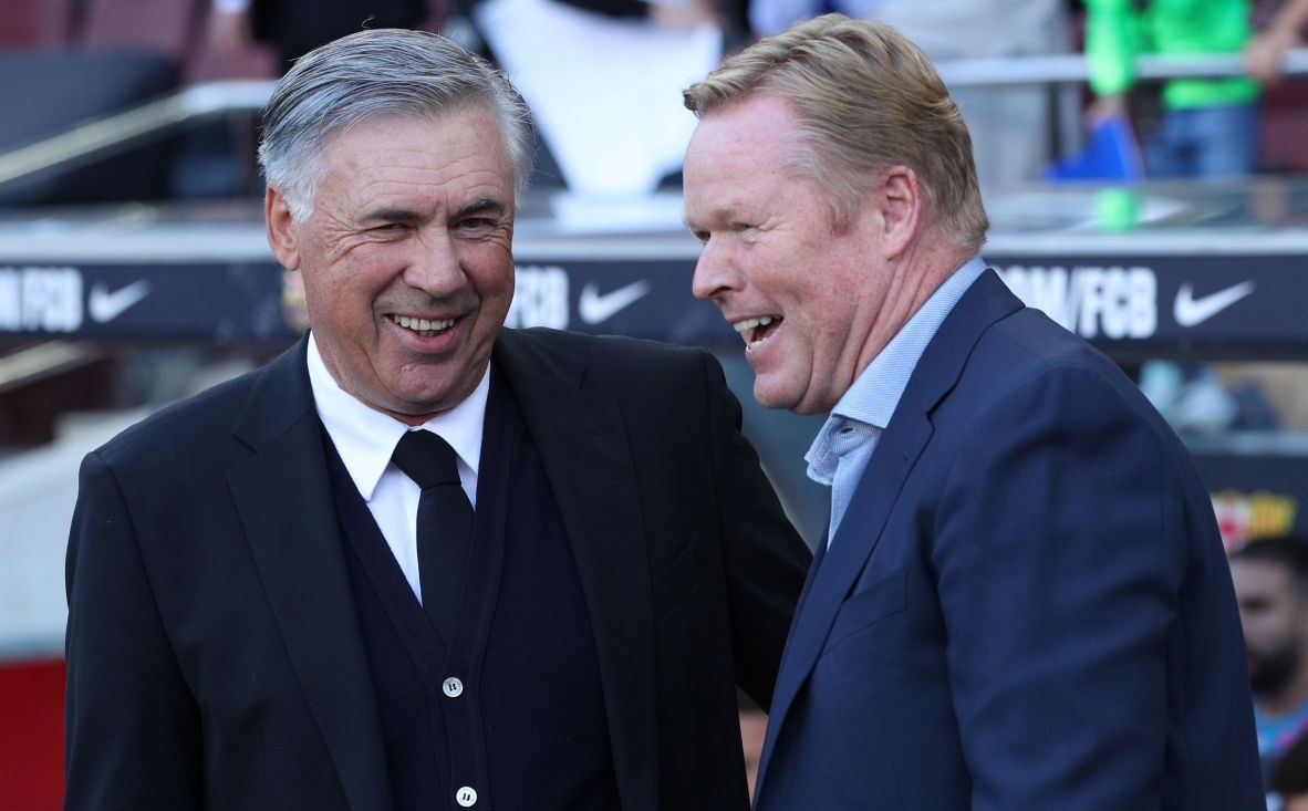 Ancelotti thông cảm với Koeman