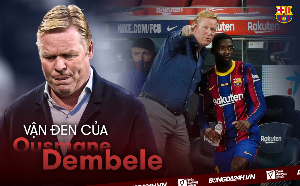 Vận đen của Ousmane Dembele