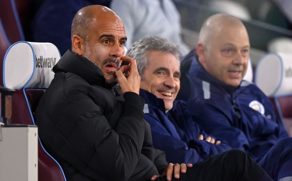 Pep Guardiola nhận thất bại trước West Ham ở Cúp Liên đoàn