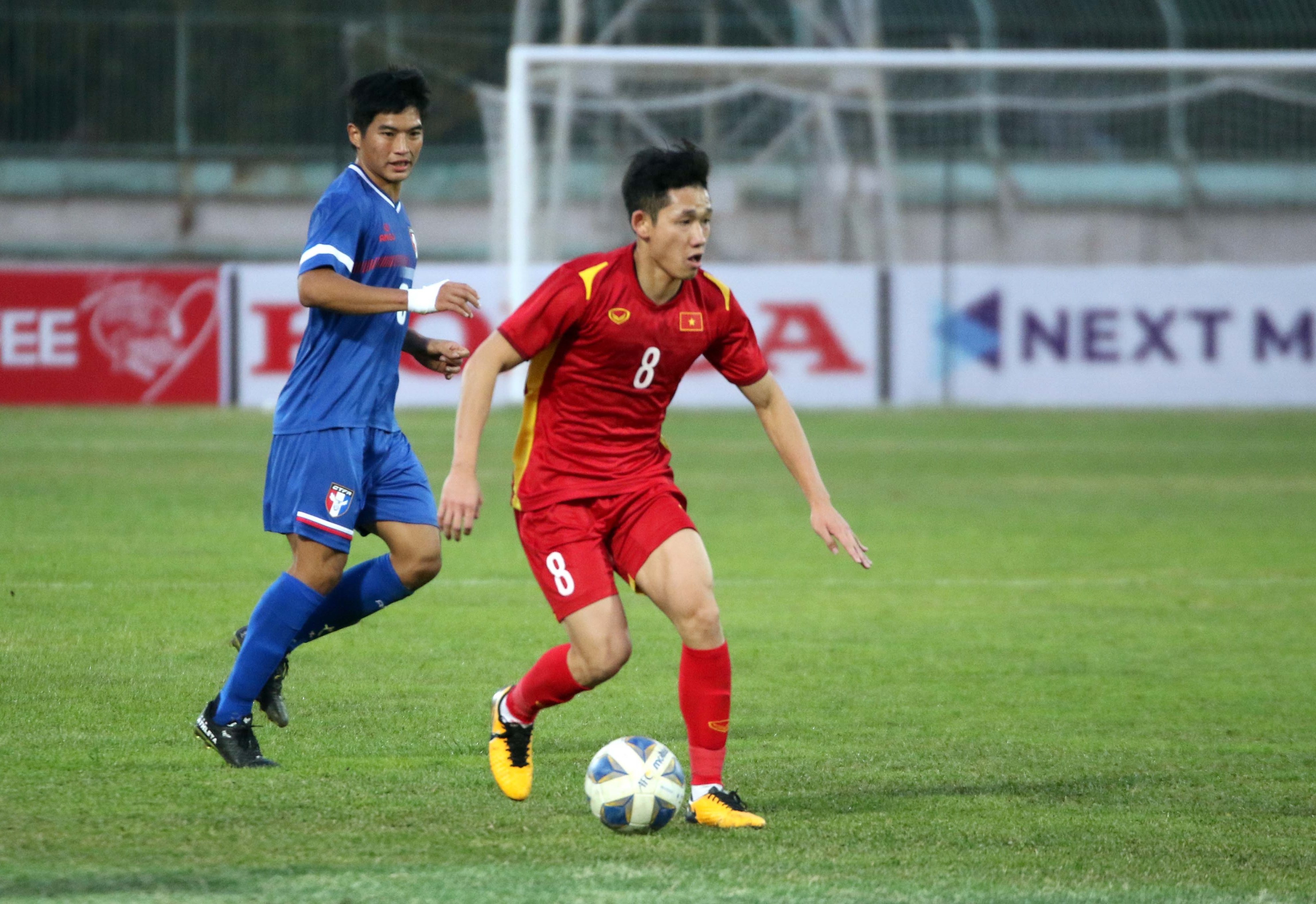 U23 Việt Nam vs U23 Đài Bắc Trung Hoa Nguyễn Hai Long. Ảnh: VFF