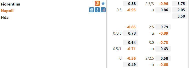 Fiorentina vs Napoli