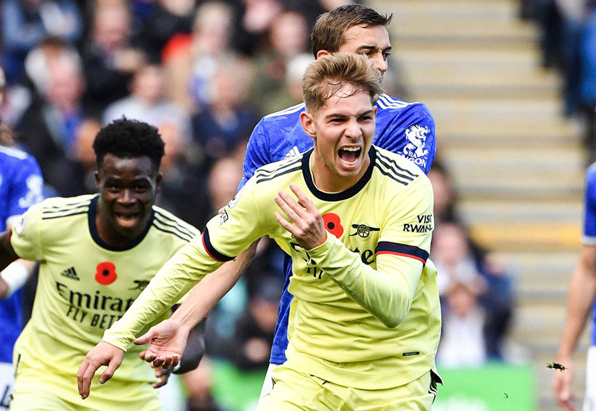 Video bóng đá Anh Leicester vs Arsenal vòng 10 Ngoại Hạng Anh 2021