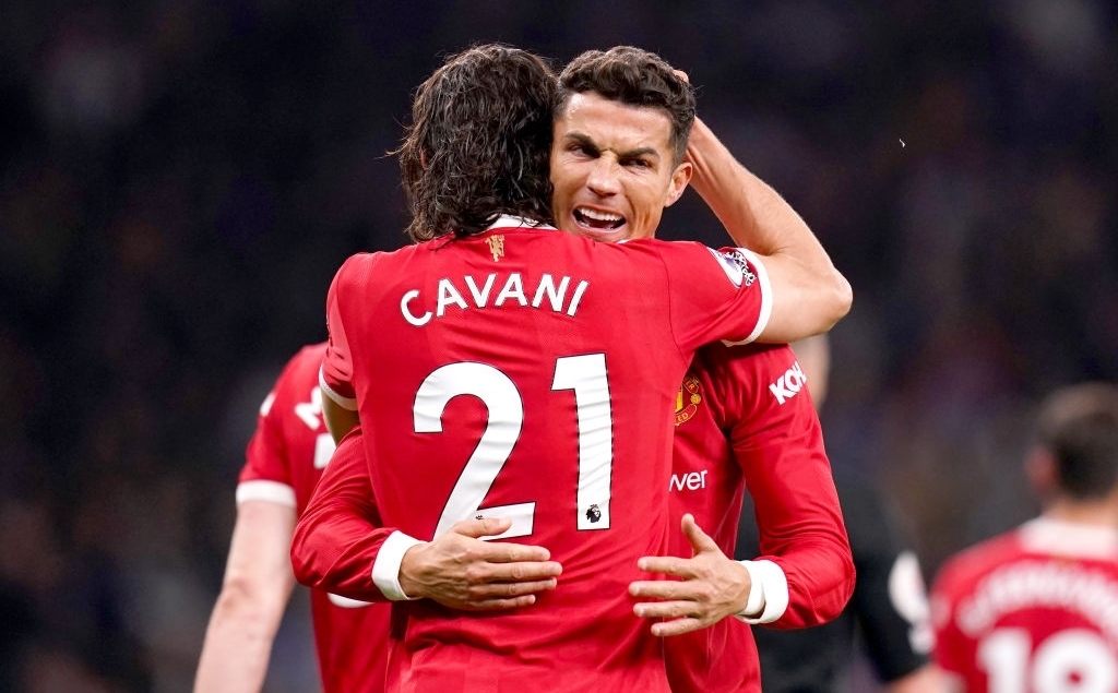 Ronaldo Cavani MU vs Tottenham 30/10 Ronaldo Cavani MU vs Tottenham 30/10