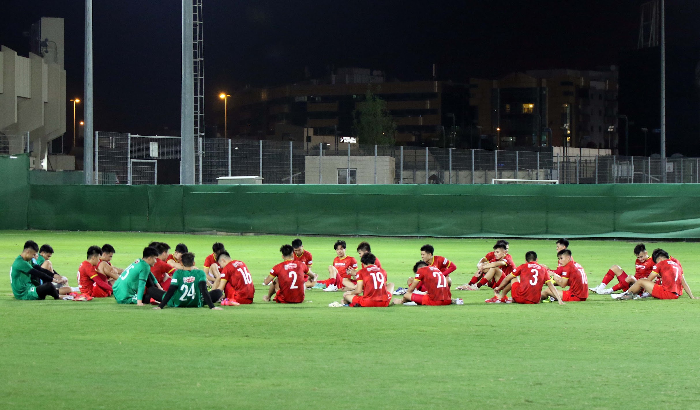 ĐT Việt Nam. Ảnh: VFF.