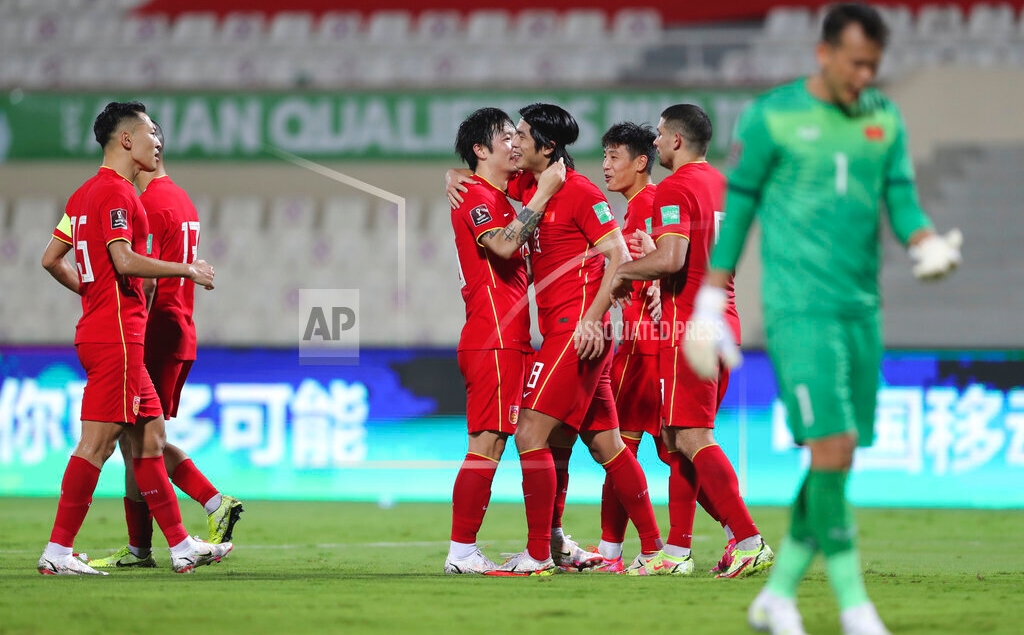 Zhang Yuning Việt Nam vs Trung Quốc 8/10