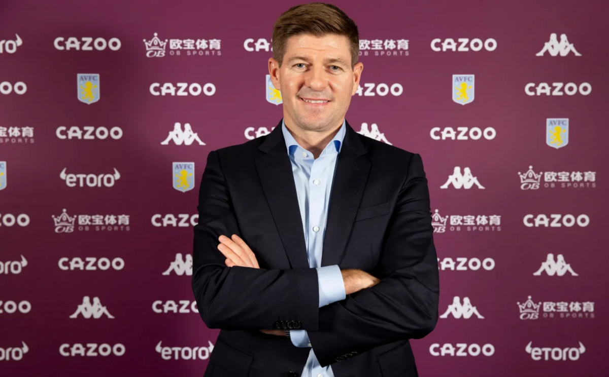 Steven Gerrard chính thức trở thành HLV Aston Villa