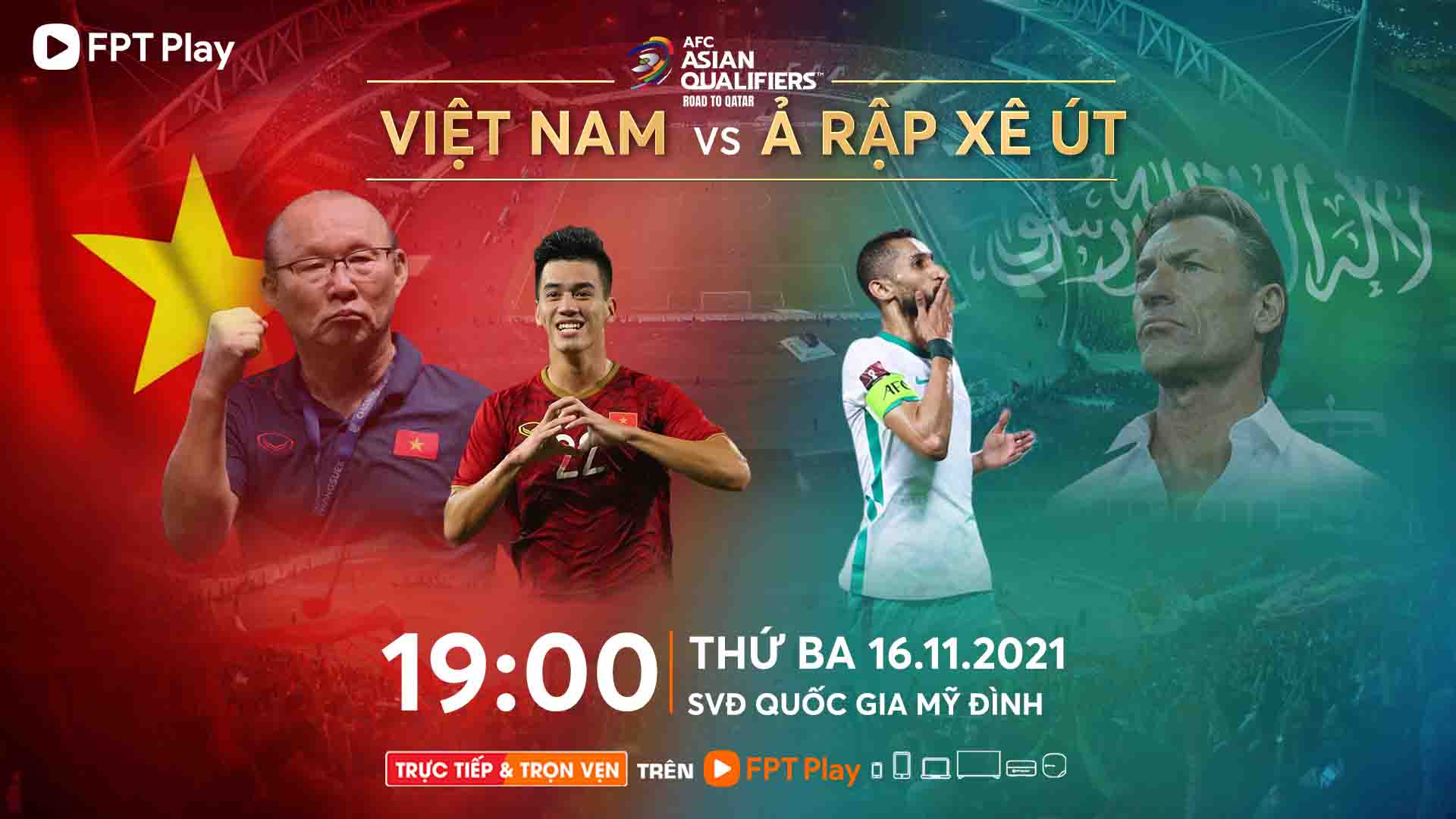 Việt Nam vs Ả Rập Xê út