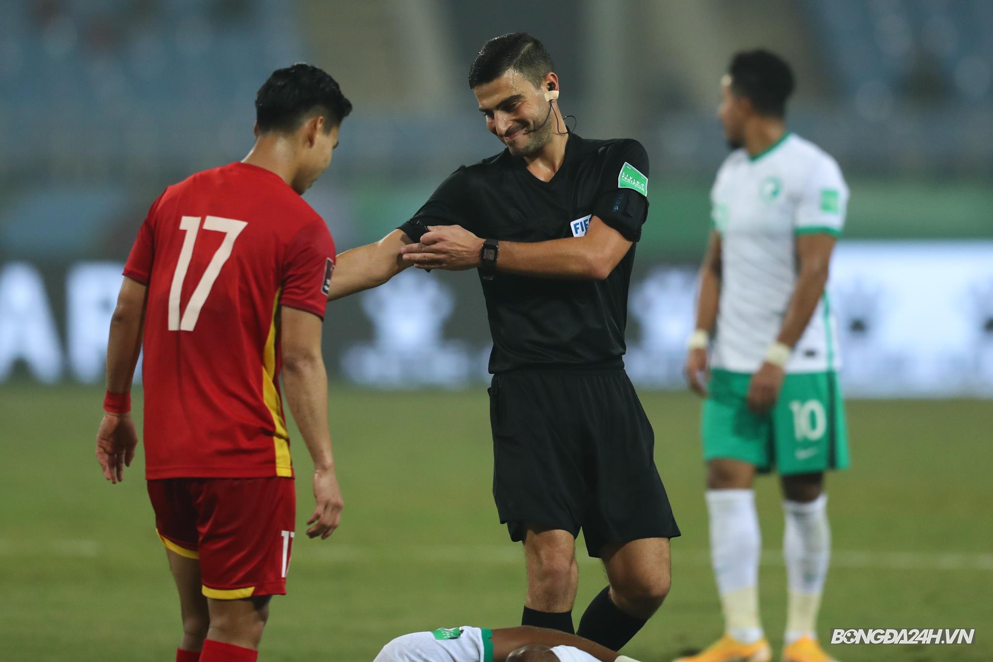 Trọng tài Việt Nam vs Saudi Arabia Hanna Hattab