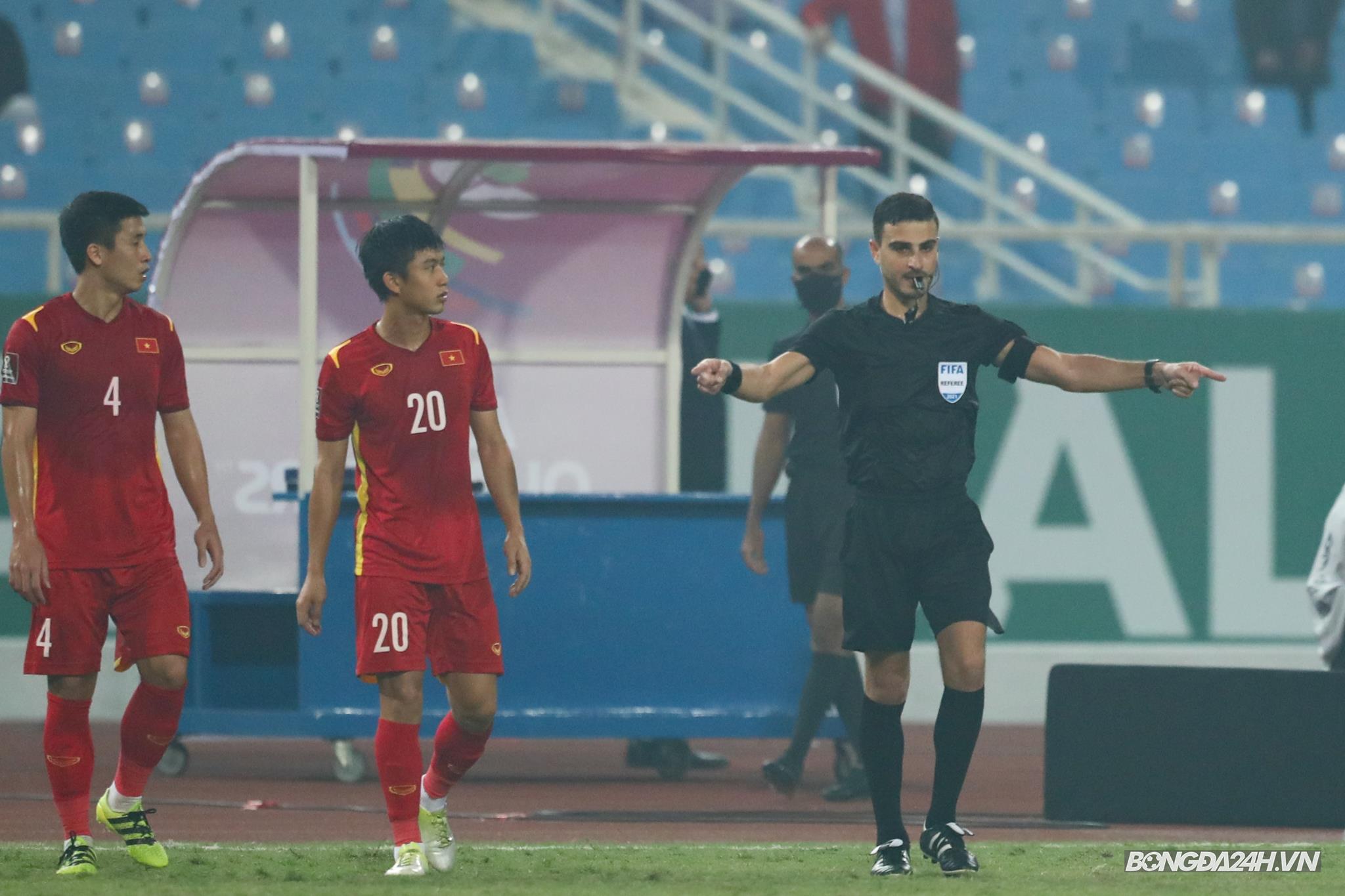 Trọng tài Việt Nam vs Saudi Arabia Hanna Hattab