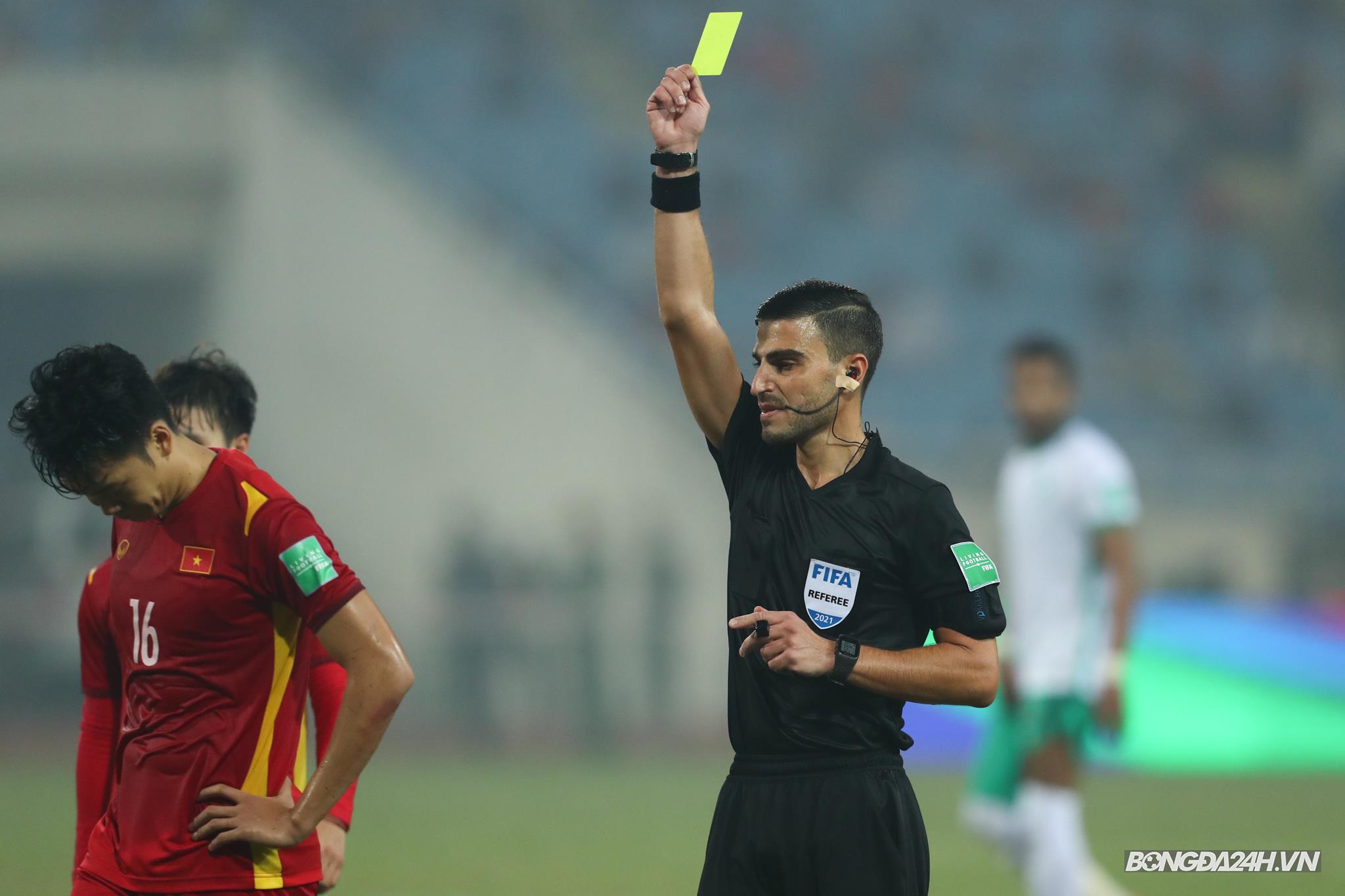 Trọng tài Việt Nam vs Saudi Arabia Hanna Hattab