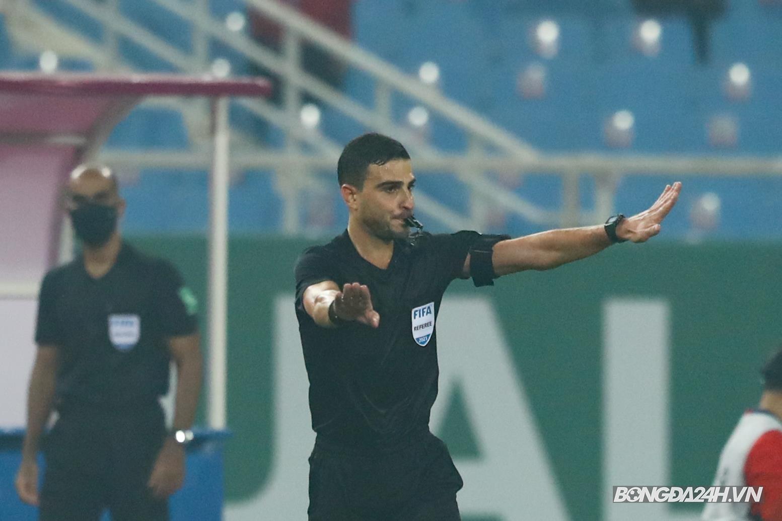 Trọng tài Việt Nam vs Saudi Arabia Hanna Hattab