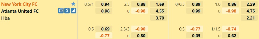 New York City vs Atlanta United