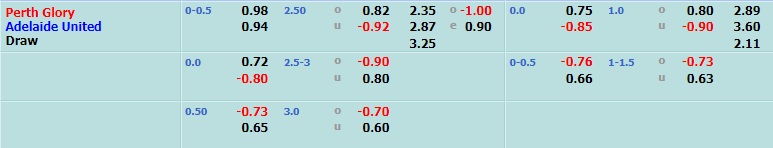 Perth Glory vs Adelaide United