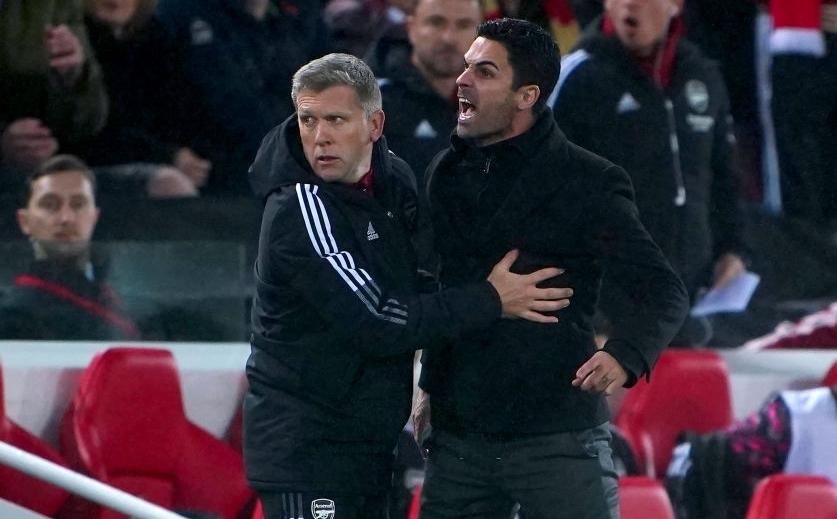 Arteta vs Liverpool 21/11