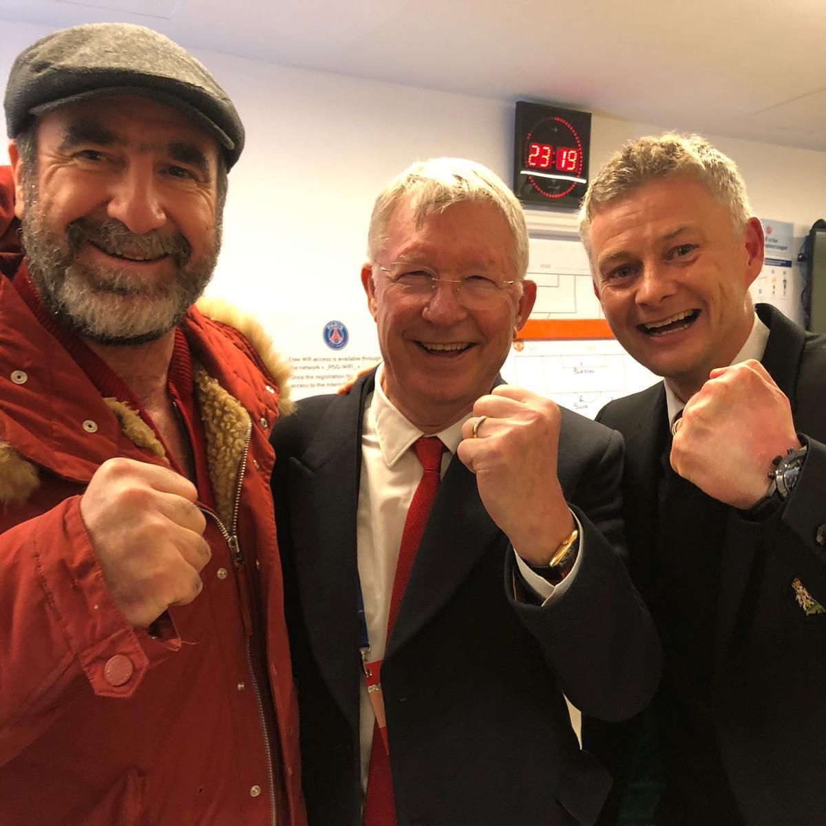 Ole đêm Paris Sir Alex Cantona