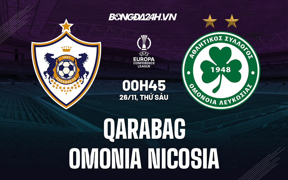 Qarabag vs Omonia Nicosia
