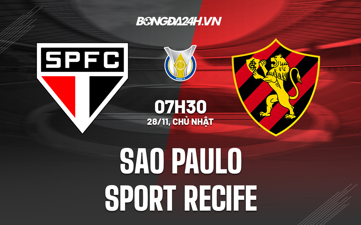 Sao Paulo vs Sport Recife