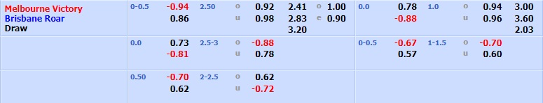 Melbourne Victory vs Brisbane Roar