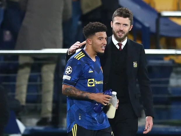 Michael Carrick ở trận hòa 1-1 trước Chelsea