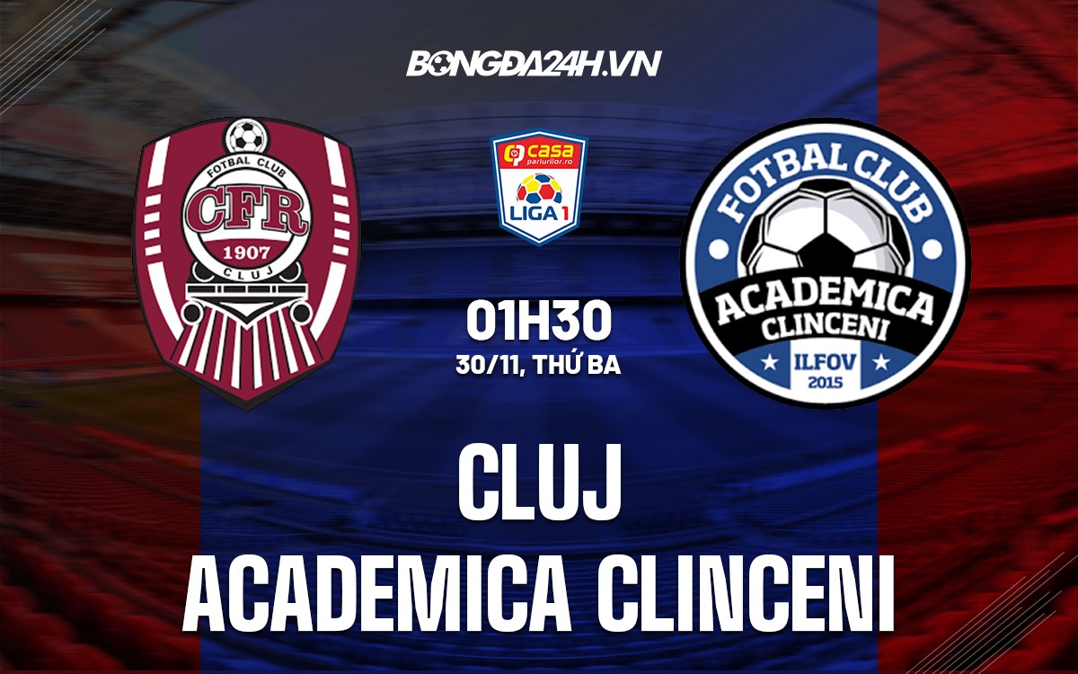 Cluj vs Academica Clinceni