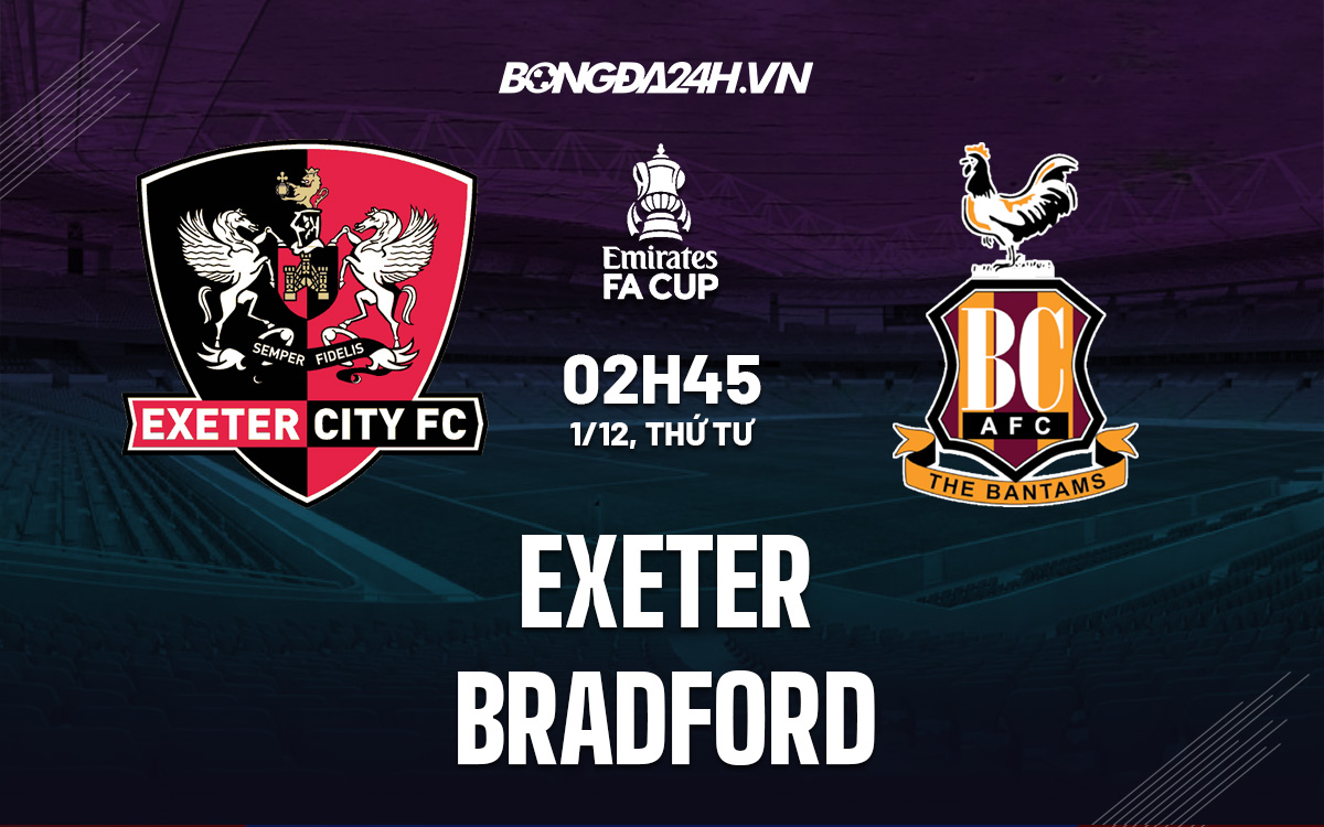Exeter vs Bradford