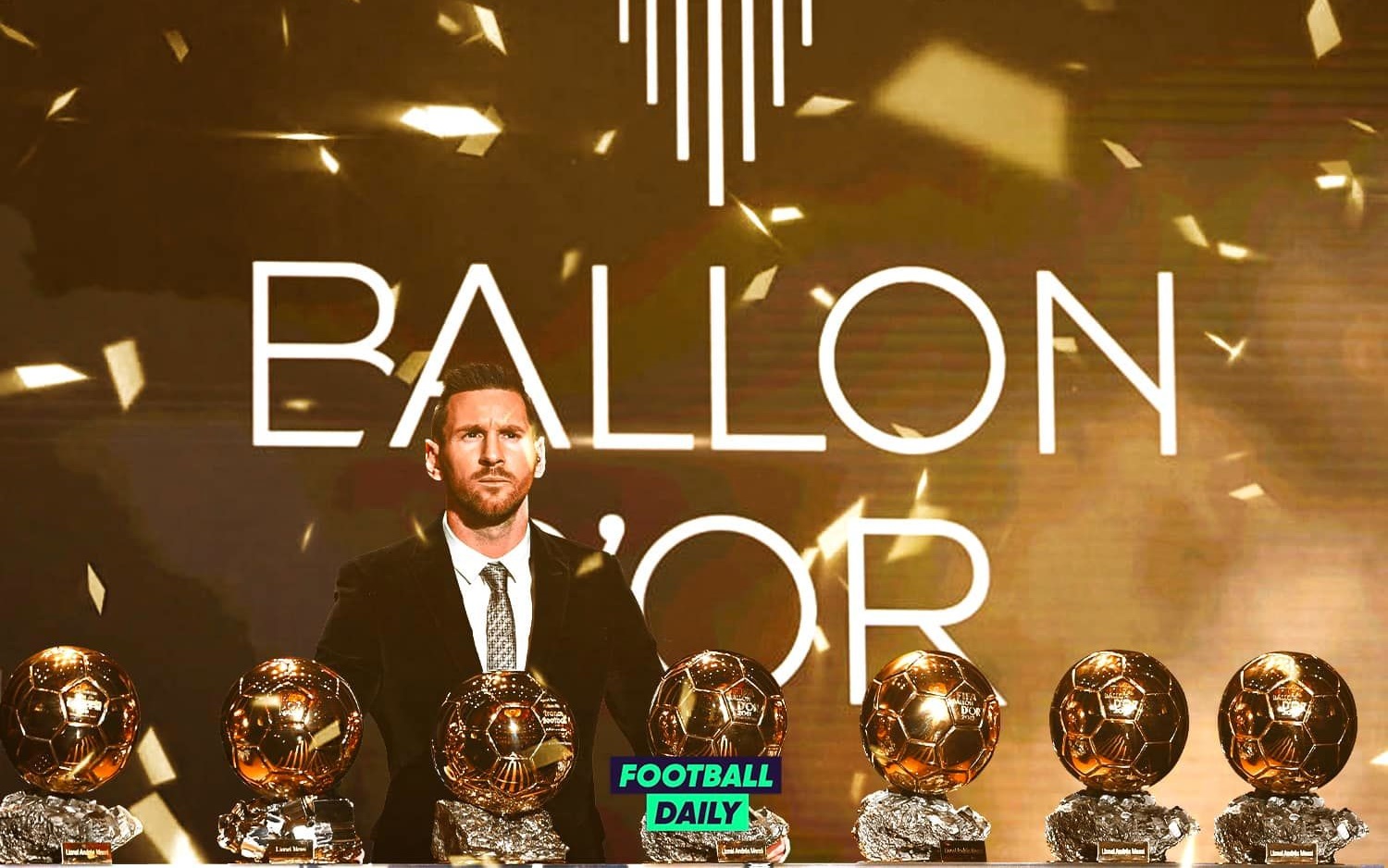 Video: Khoảnh Khắc Lionel Messi Lần Thứ 7 Lên Nhận Quả Bóng Vàng