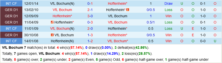 Bochum VS Hoffenheim