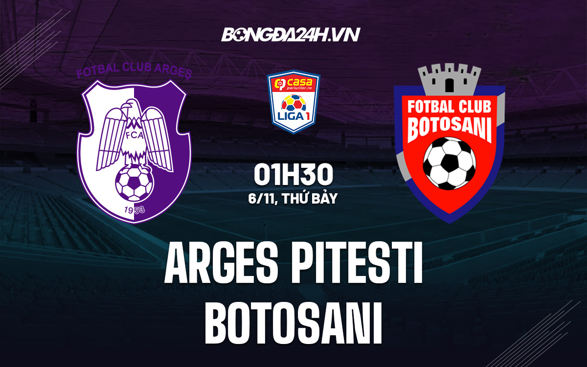 Arges Pitesti vs Botosani