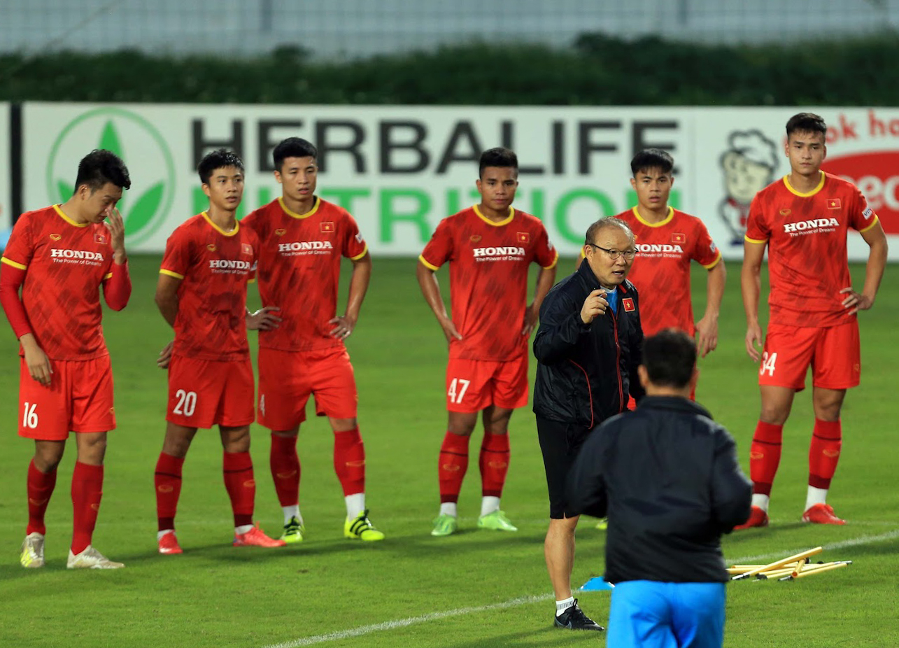 Park Hang Seo ĐT Việt Nam. Ảnh: VFF. Park Hang Seo ĐT Việt Nam. Ảnh: VFF.