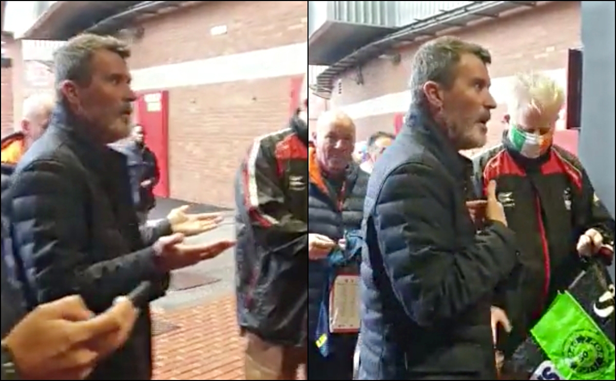 Roy Keane chửi nhau với fan MU