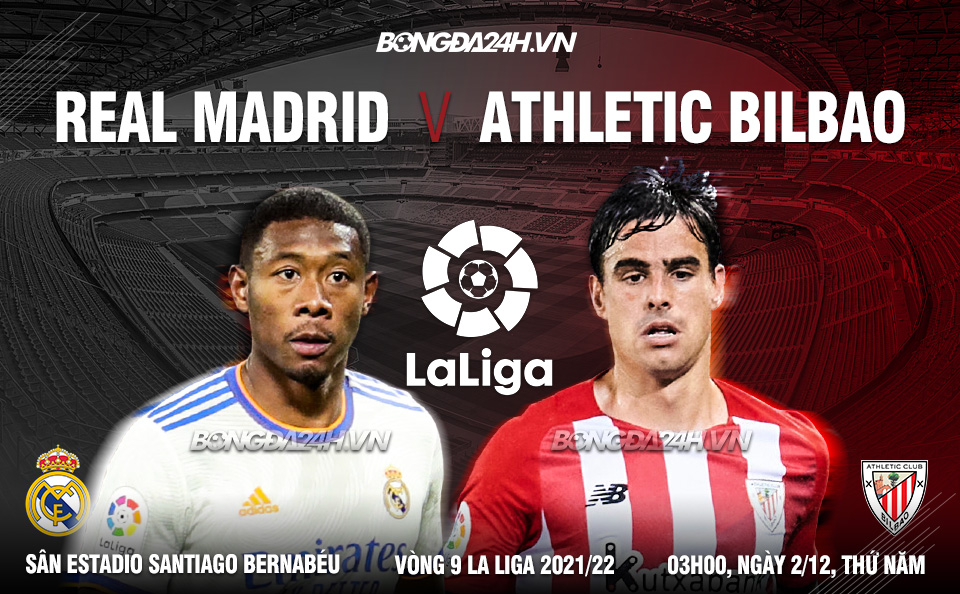 Real Madrid vs Bilbao vòng 16 La Liga Real Madrid vs Bilbao vòng 16 La Liga