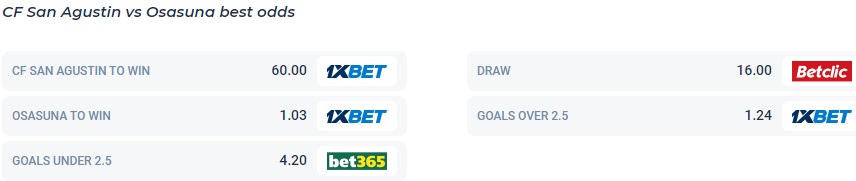 San Agustin vs Osasuna