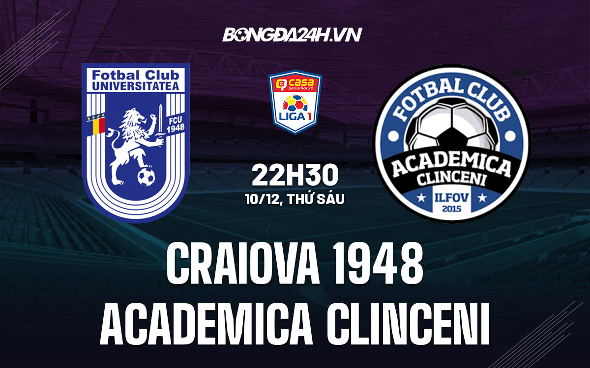 Craiova 1948 vs Academica Clinceni