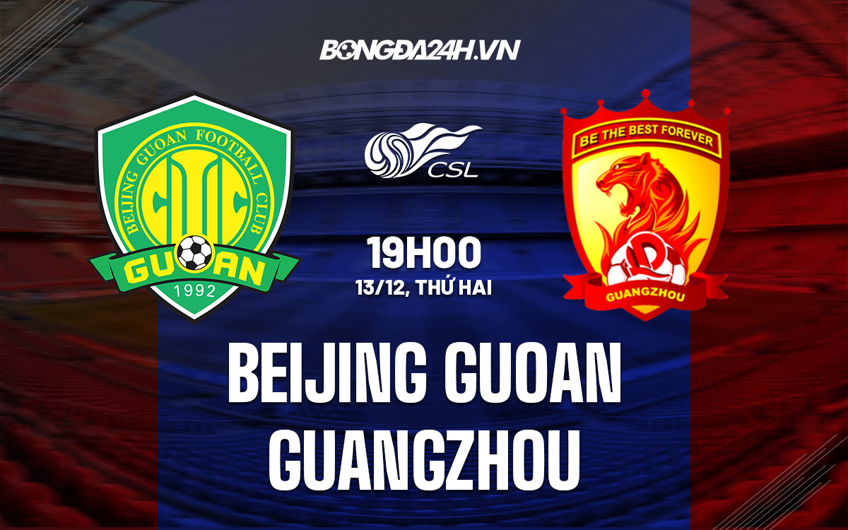 Beijing Guoan vs Guangzhou