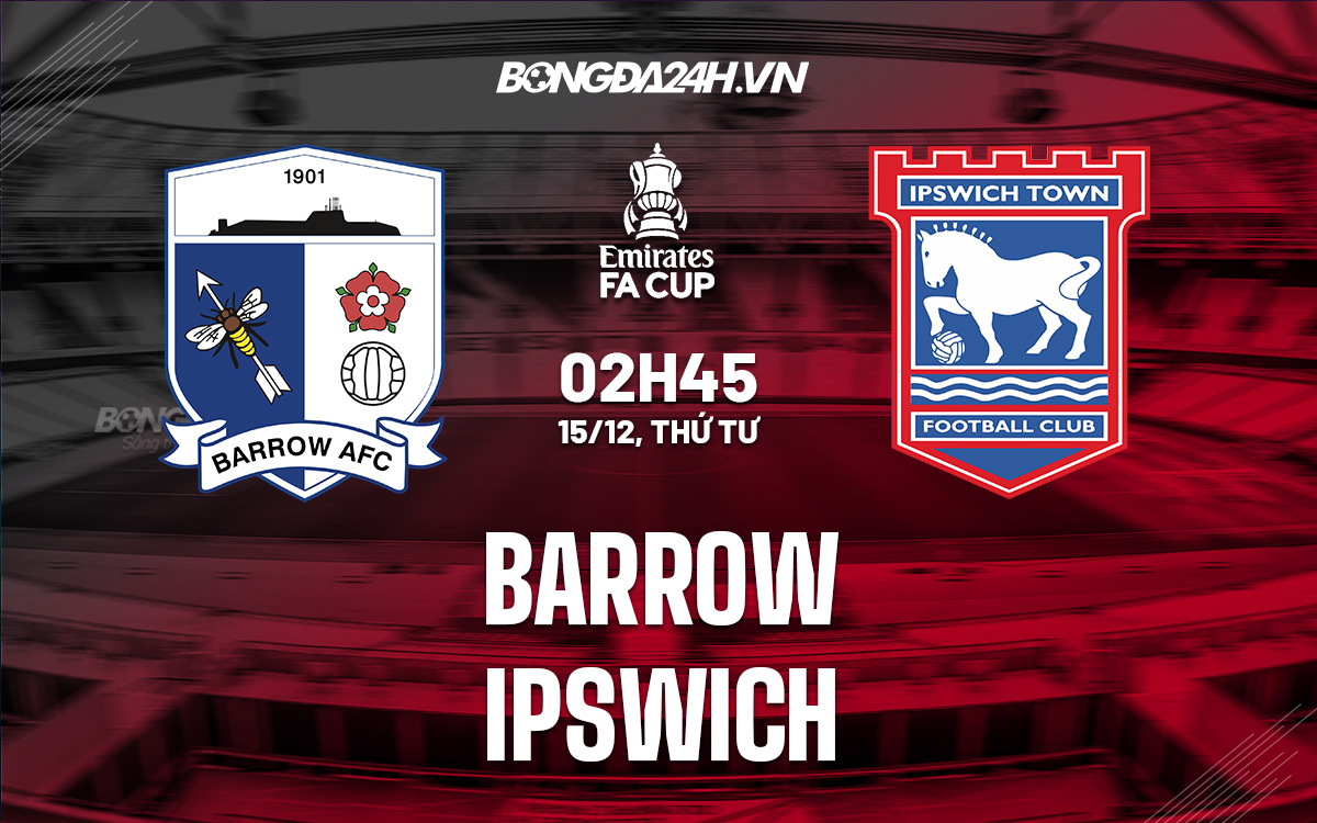 Barrow vs Ipswich