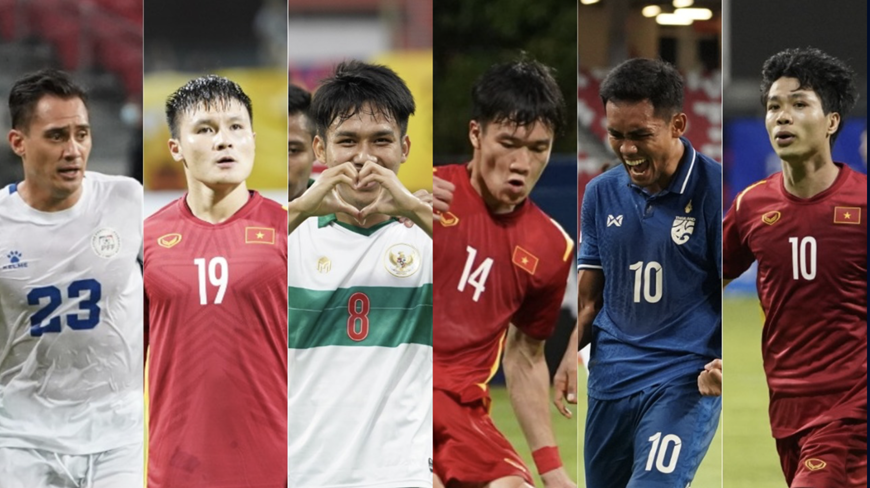 6 cái tên xuất hiện trong danh sách bàn thắng đẹp nhất lượt trận thứ 3 của AFF Cup 2020 6 cái tên xuất hiện trong danh sách bàn thắng đẹp nhất lượt trận thứ 3 của AFF Cup 2020