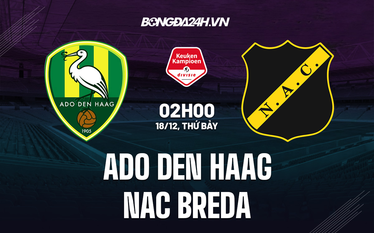 ADO Den Haag vs NAC Breda