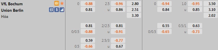 Bochum vs Union Berlin