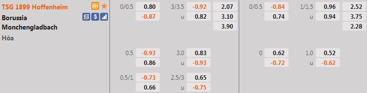 Soi kèo Hoffenheim vs Monchengladbach VĐQG Đức 202122 hình ảnh