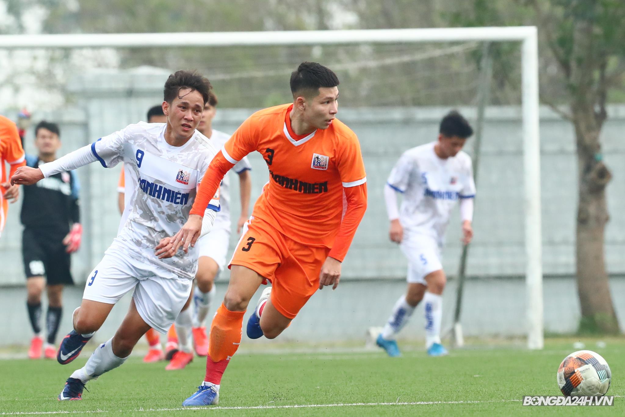 Lê Minh Bình Liễu Quang Vinh U21 HAGL vs U21 Đà Nẵng
