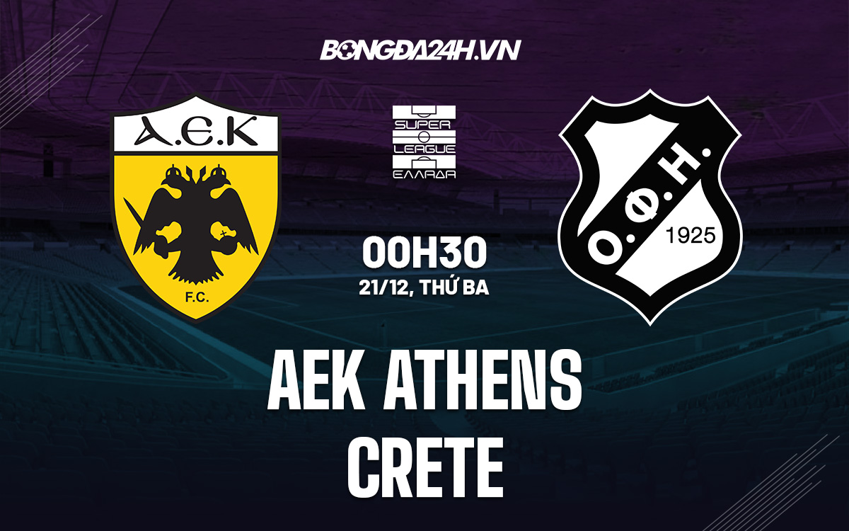 AEK Athens vs Crete