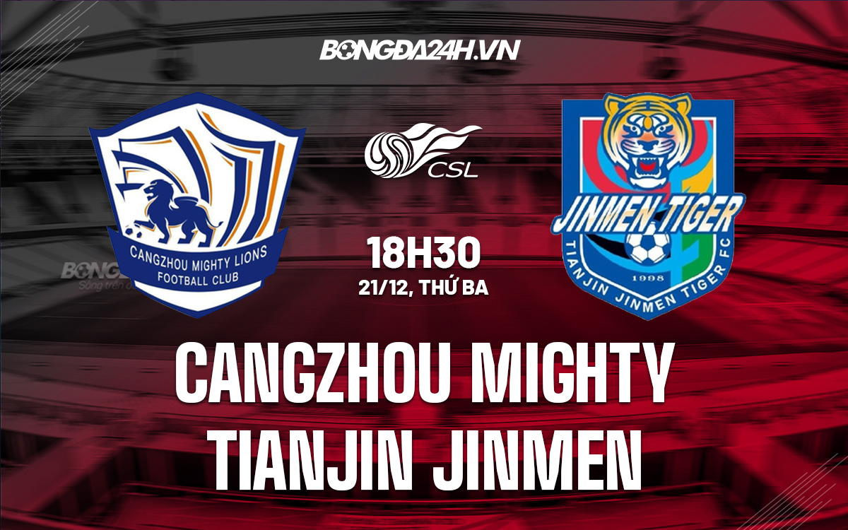 Cangzhou Mighty vs Tianjin Jinmen