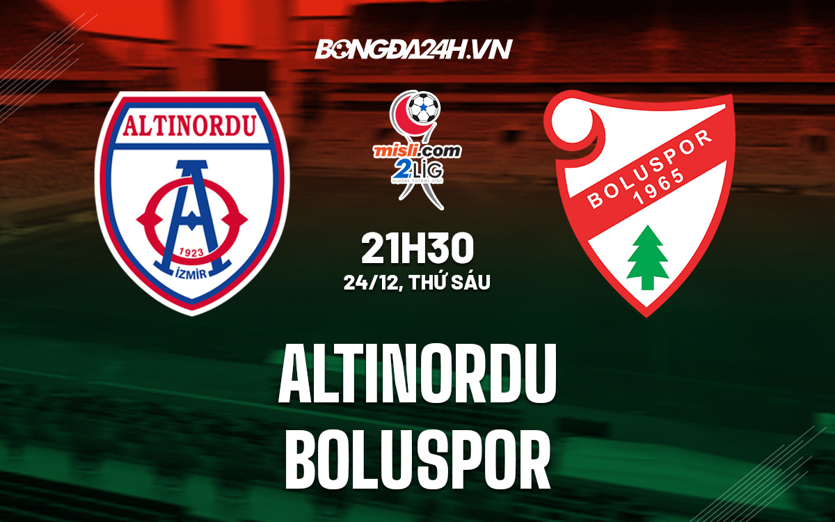 Altinordu vs Boluspor