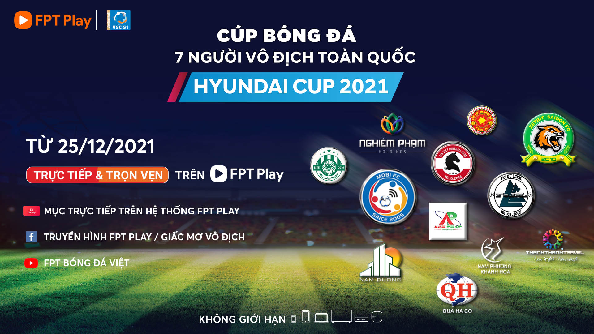 Cúp Bóng đá 7 người vô địch toàn quốc