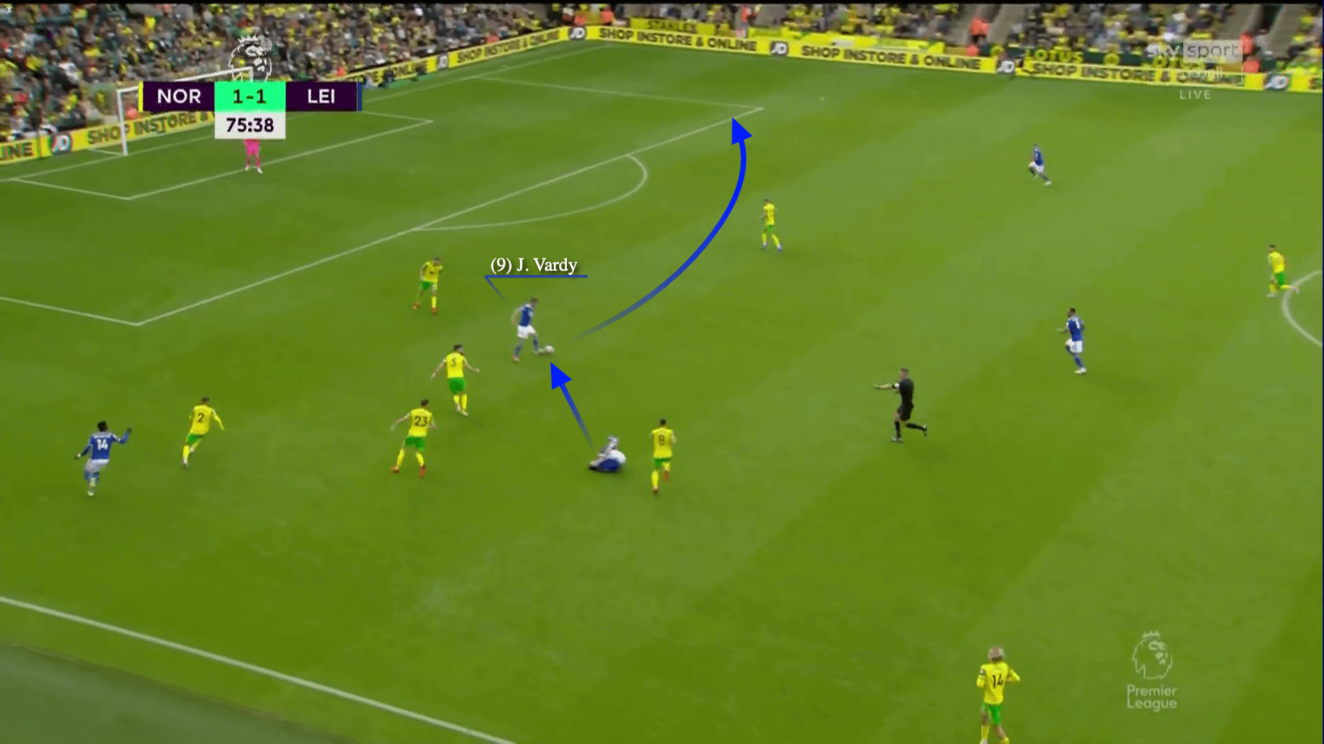 Những người hùng không chạm bóng ở Premier League