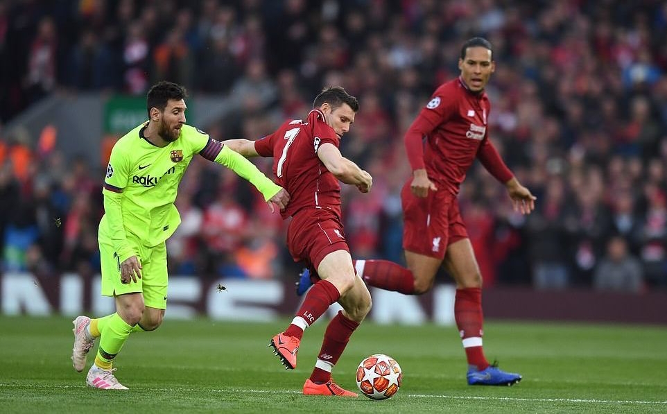 Liverpool ngược dòng trước Barca tại Champions League
