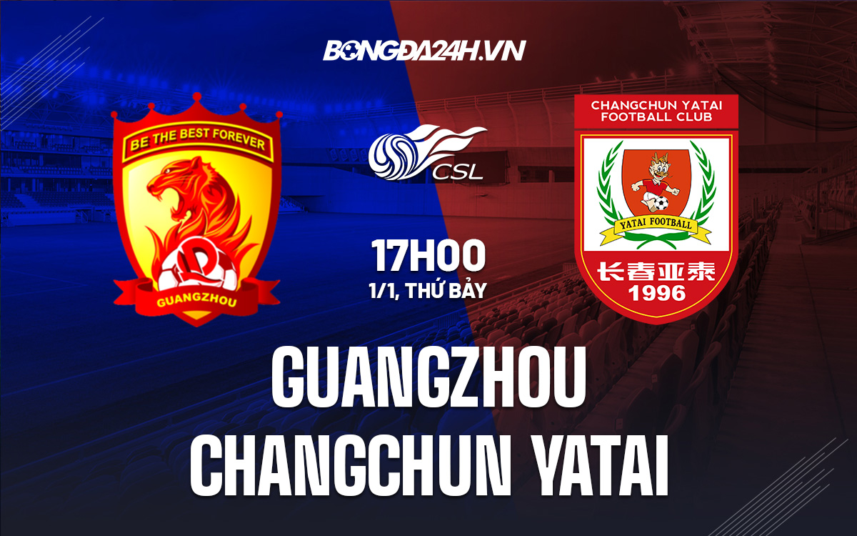 Guangzhou vs Changchun Yatai