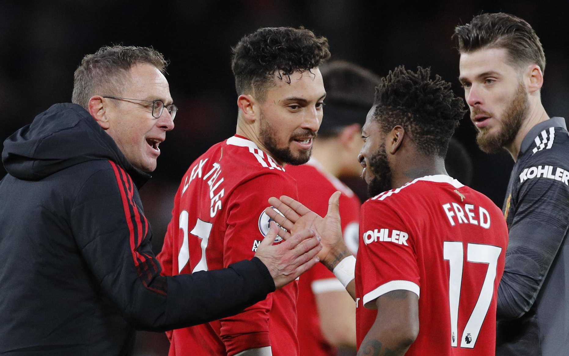 VIDEO: HLV Ralf Rangnick không tin nổi khi Fred ghi bàn bằng chân phải