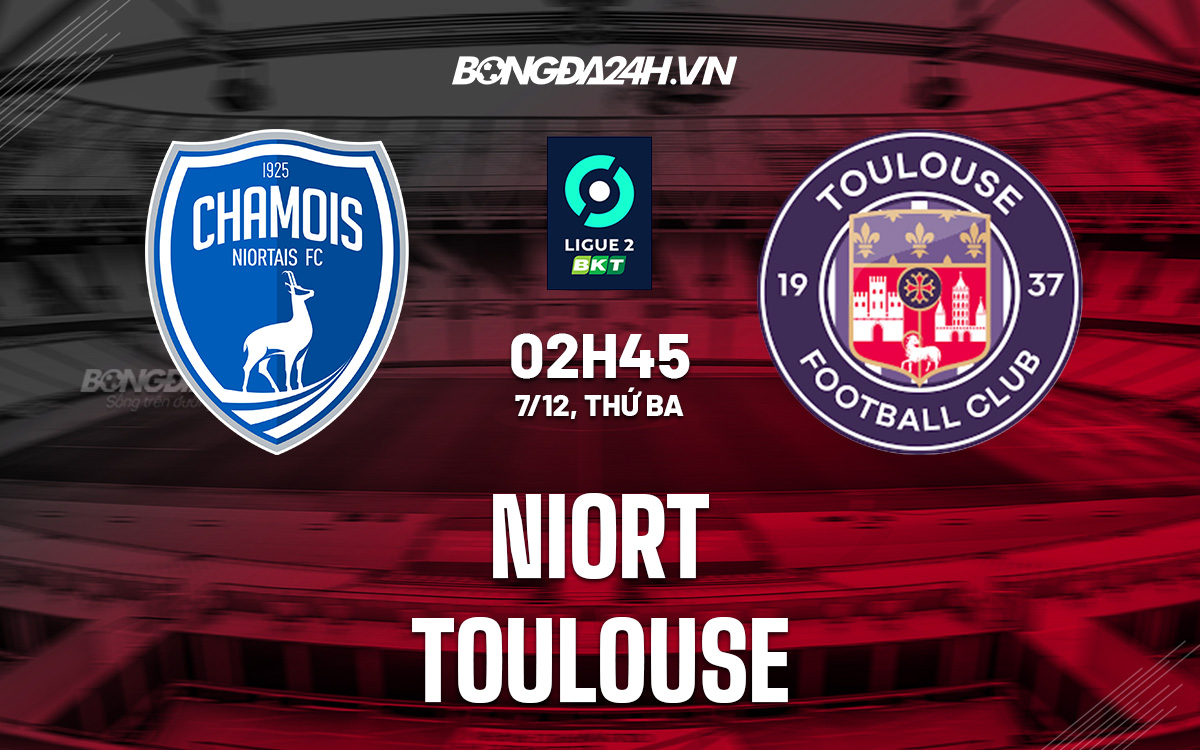 Soi kèo Niort vs Toulouse Hạng 2 Pháp
